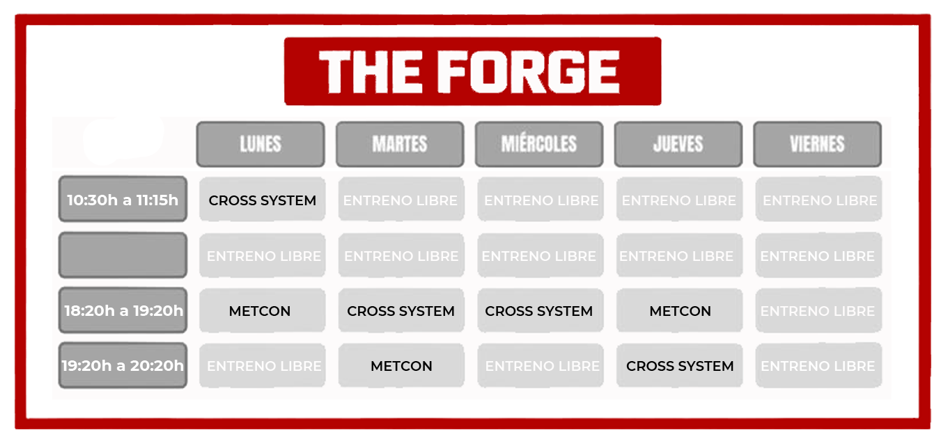 horarios2026_mas_theforge_JUNIO2026 horarios2026 mas theforge JUNIO2026